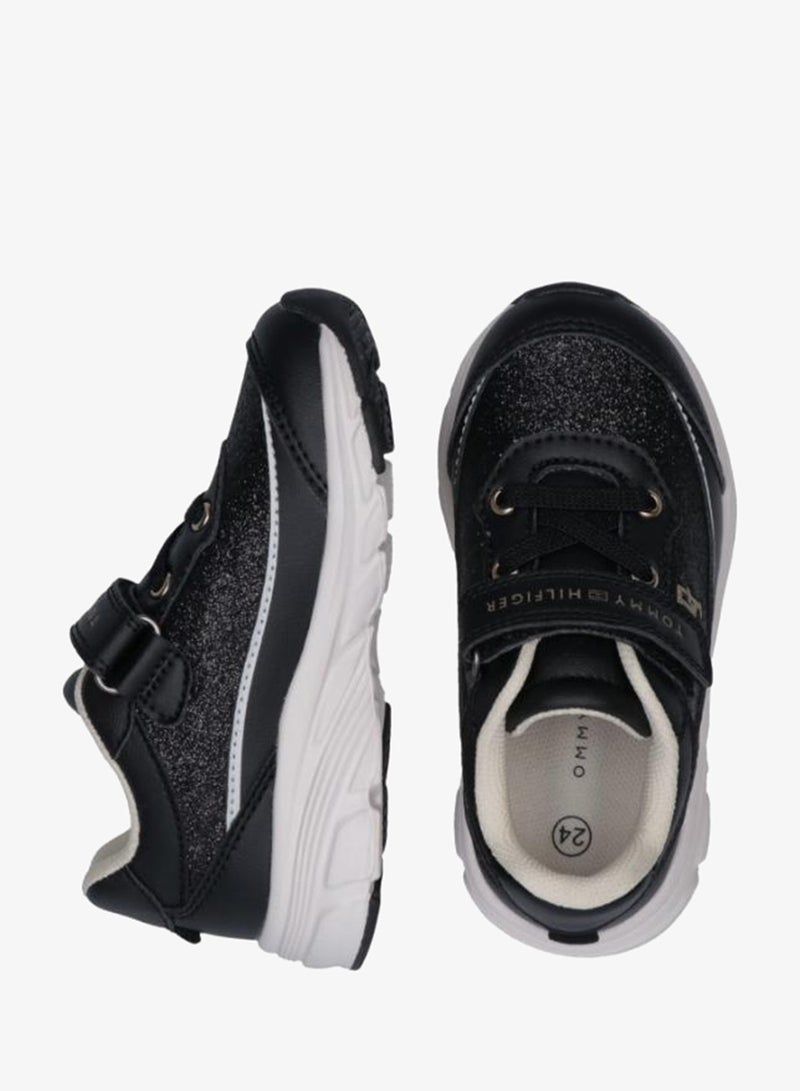TOMMY HILFIGER Kids Low Top Lace Up And Velcro Sneakers - Image 5