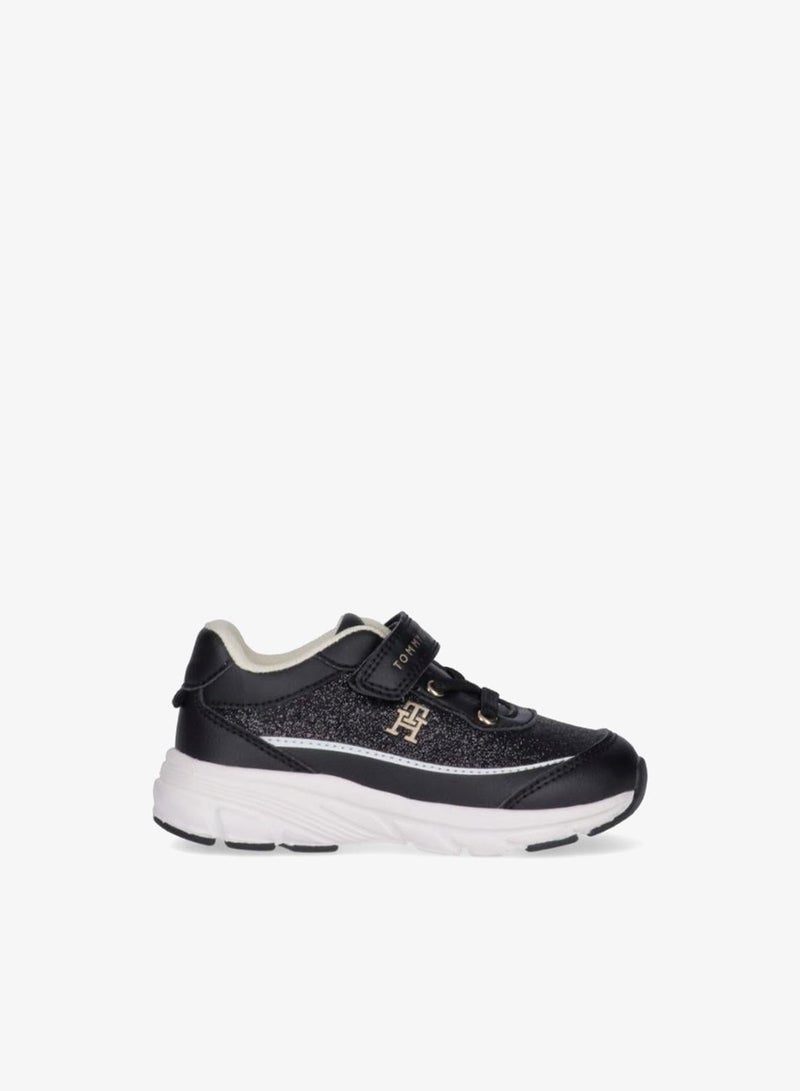 TOMMY HILFIGER Kids Low Top Lace Up And Velcro Sneakers - Image 1