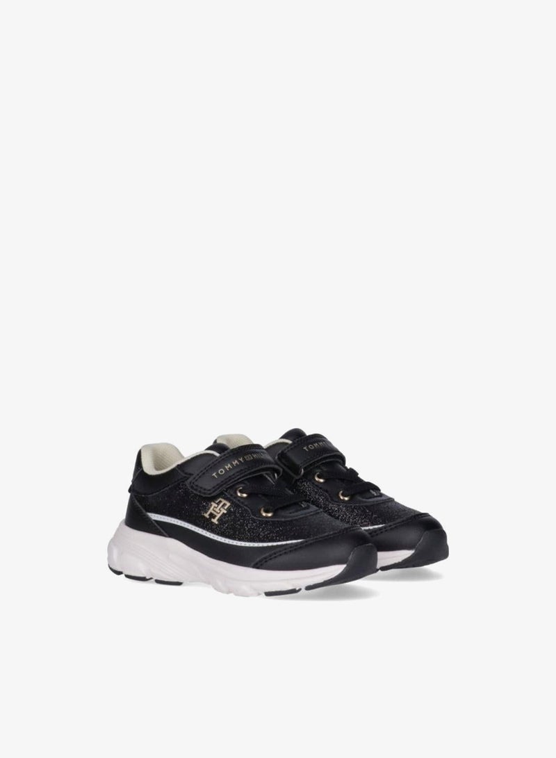 TOMMY HILFIGER Kids Low Top Lace Up And Velcro Sneakers - Image 2