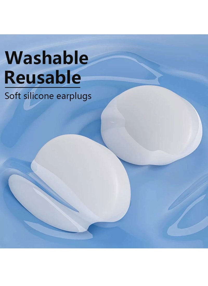 General - Silicone mud children and adults sleeping earplugs anti-noise noise reduction swimming waterproof square box silicone mud reusable earplugs - Image 1