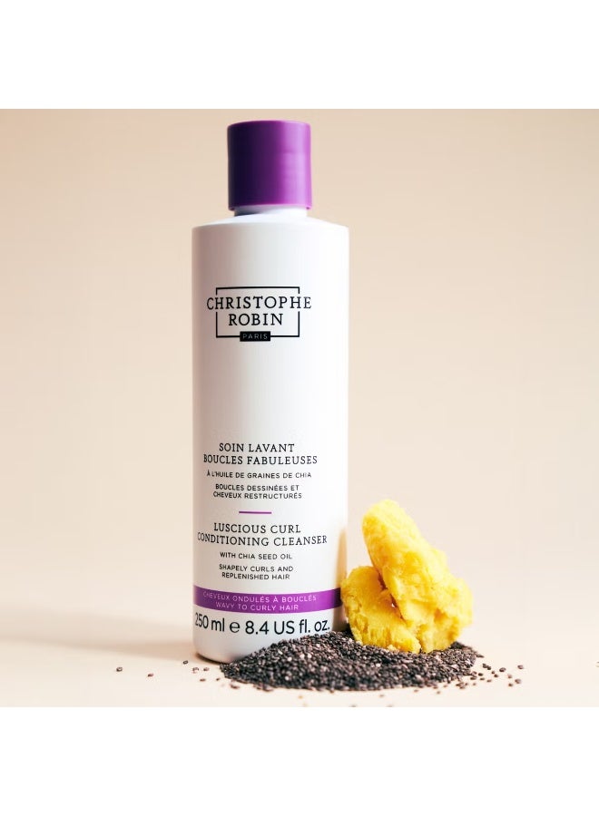 كريستوف روبن منظف كريستوف روبن لوشيس كيرل المرطب بزيت بذور الشيا 250 مل - Image 2