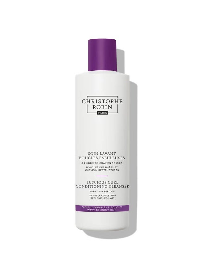 كريستوف روبن منظف كريستوف روبن لوشيس كيرل المرطب بزيت بذور الشيا 250 مل - Image 1