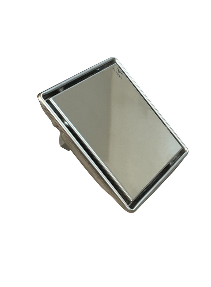 Stainless Steel Floor Drain Silver 20x20centimeter  - Image 1