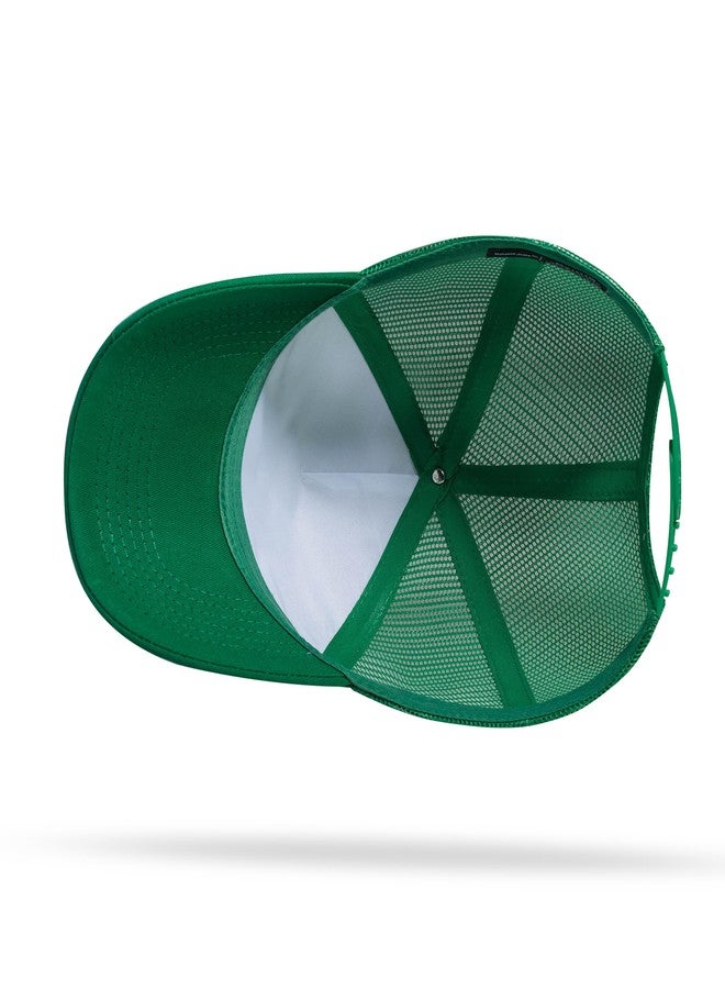 UALON St Patrick's Day Trucker Hat, Irish Green Baseball Cap for Men Women, Mesh Snapback Hats, Shamrock Accessories - Image 5