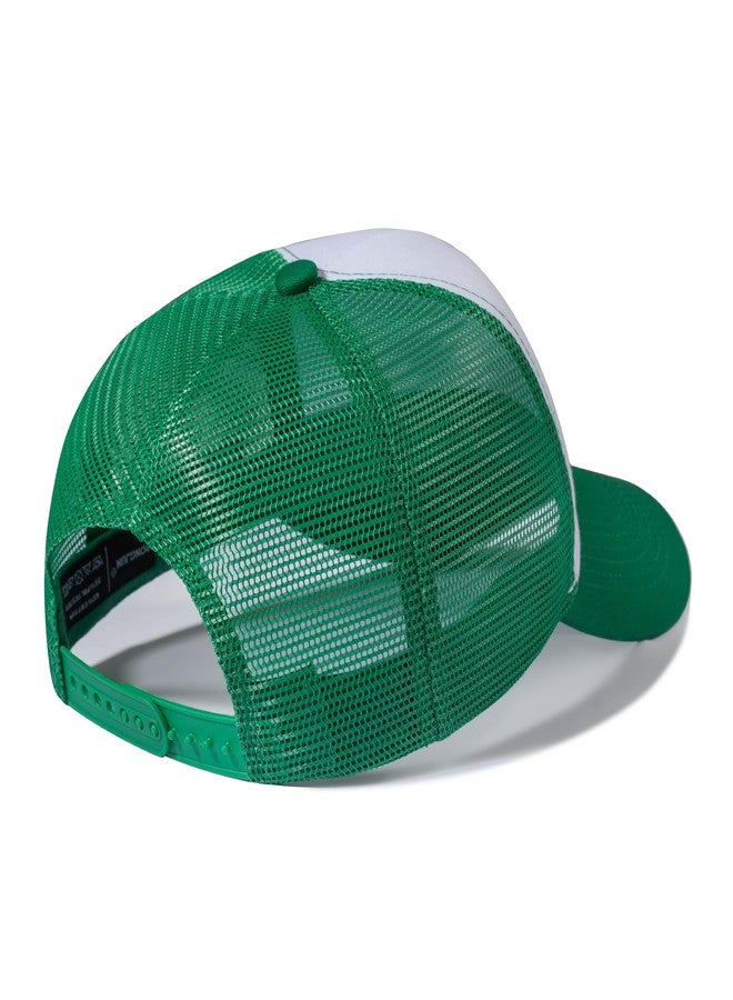 UALON St Patrick's Day Trucker Hat, Irish Green Baseball Cap for Men Women, Mesh Snapback Hats, Shamrock Accessories - Image 4