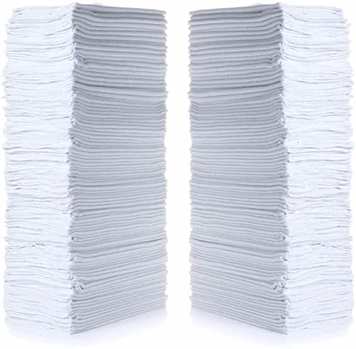 Simpli-Magic SIMPLIMAGIC Cotton Shop Towels 14x12 145 Pack Reusable Cleaning Shop Rags for Automobiles Industries Garage and Homes White - Image 2