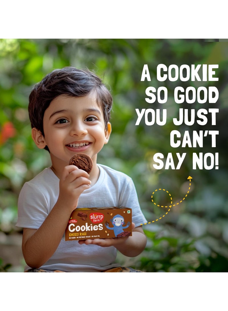 Slurrp Farm Choco Ragi Cookies 80g - Image 3