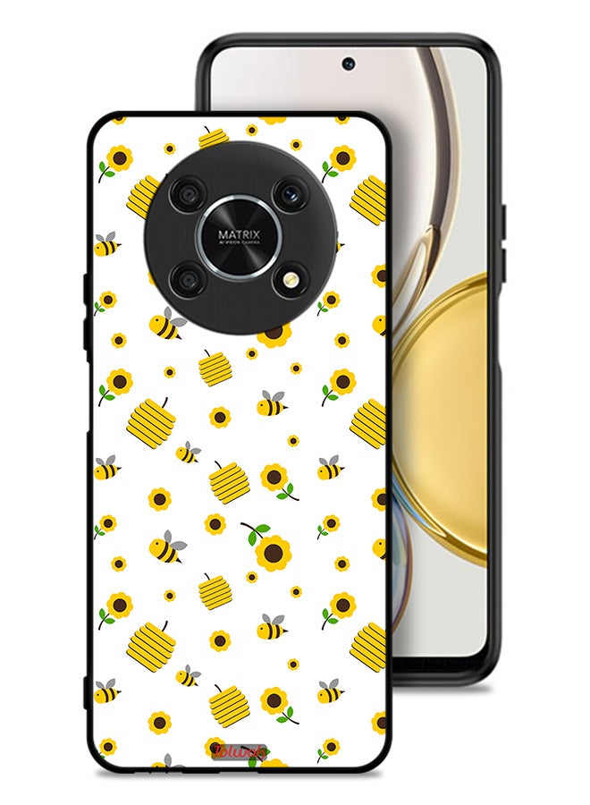 Tolwak Honor X30 5G Protective Case Cover Sunflowers And Bees - Image 1