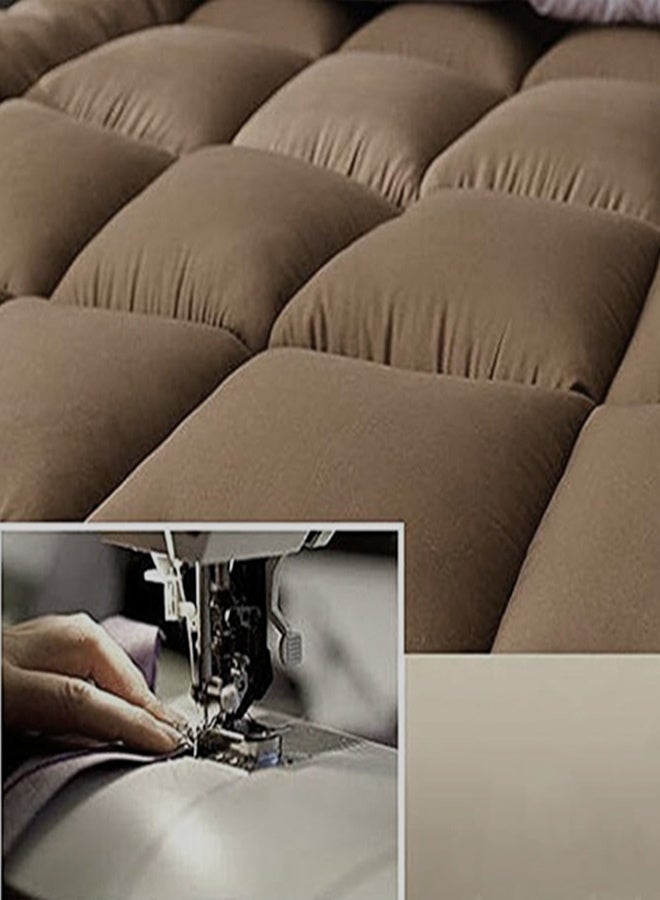 طيبة مرتبة تطرية طيبه، براون - Image 4