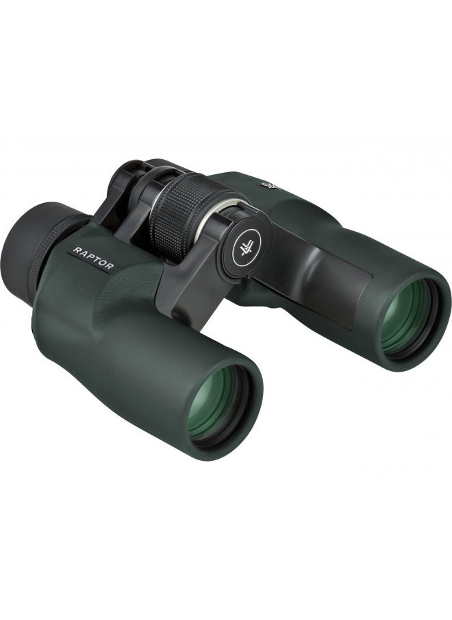 VORTEX Vortex Optics Raptor Porro Prism Binoculars 8.5x32 , Green  - Image 1