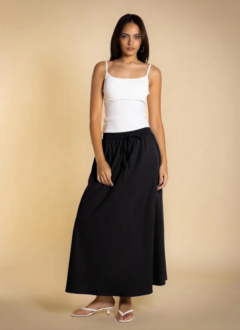 شايبس MIDI COTTON SKIRT