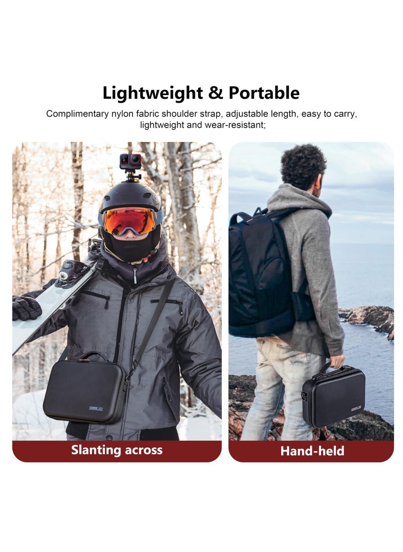 KASTWAVE - Carrying Case for Insta360 Ace Pro, Portable PU Storage Protective Bag for Insta360 Ace Pro Accessories, Waterproof Case for Insta360 Ace Pro, for Insta360 Ace Action Camera - Image 1