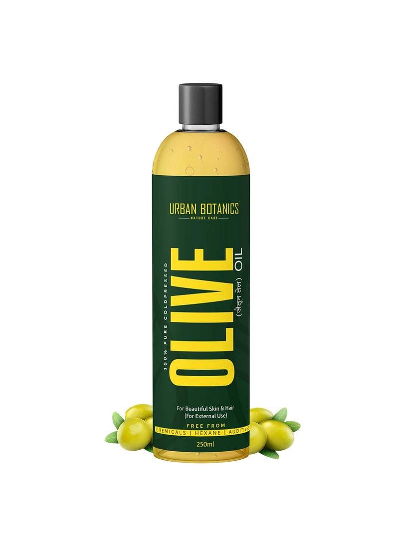 UrbanBotanics - UrbanBotanics Pure Cold Pressed Olive Oil For Hair and Skin 250ml - Image 1