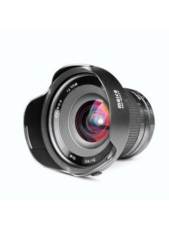 Meike 12mm f2.8 Ultra Wide Angle Fixed Lens with Removeable Hood for Fujifilm Mirrorless Camera with APS-C such as X-T1 X-T2 X-T3 X-T4 X-T20 X-T10 X-T30 X-T100 X-T200 X-Pro2 X-E3 X-Pro3 X-A X-E1  - Image 1