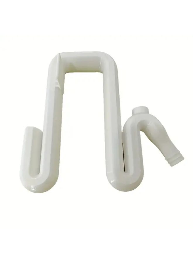 White Siphon Hose Kit Automatic Drainage Filling for Home Garden Pool Flood Control - Image 3