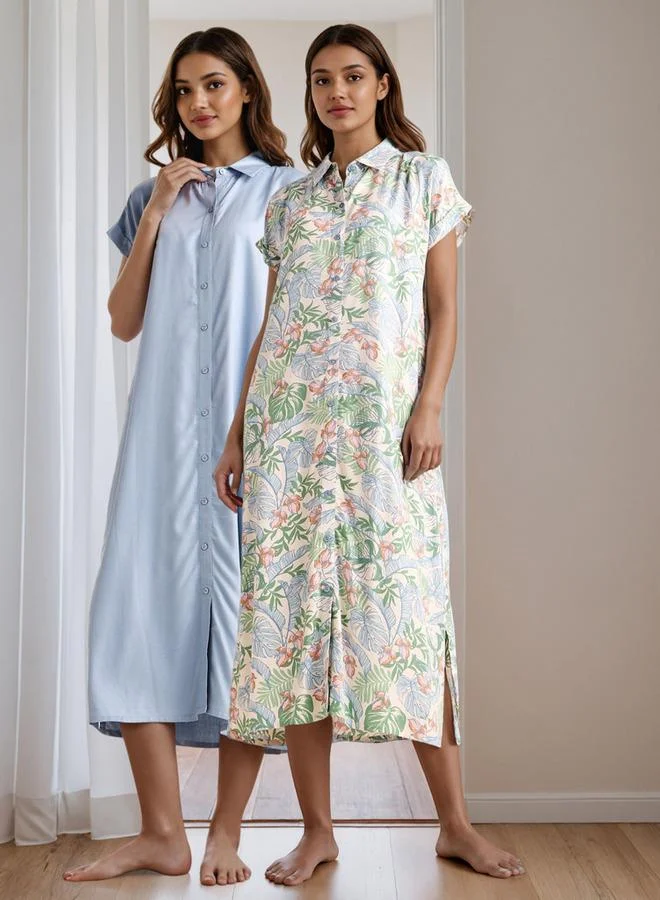 سبلاش فيڤ طقم من قطعتين - بيجامات متنوعة