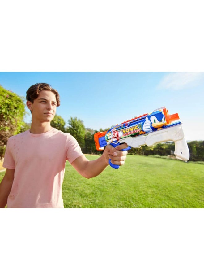 X-Shot Skins Fast Fill Sonic The Hedgehog Water Blaster  - Image 1