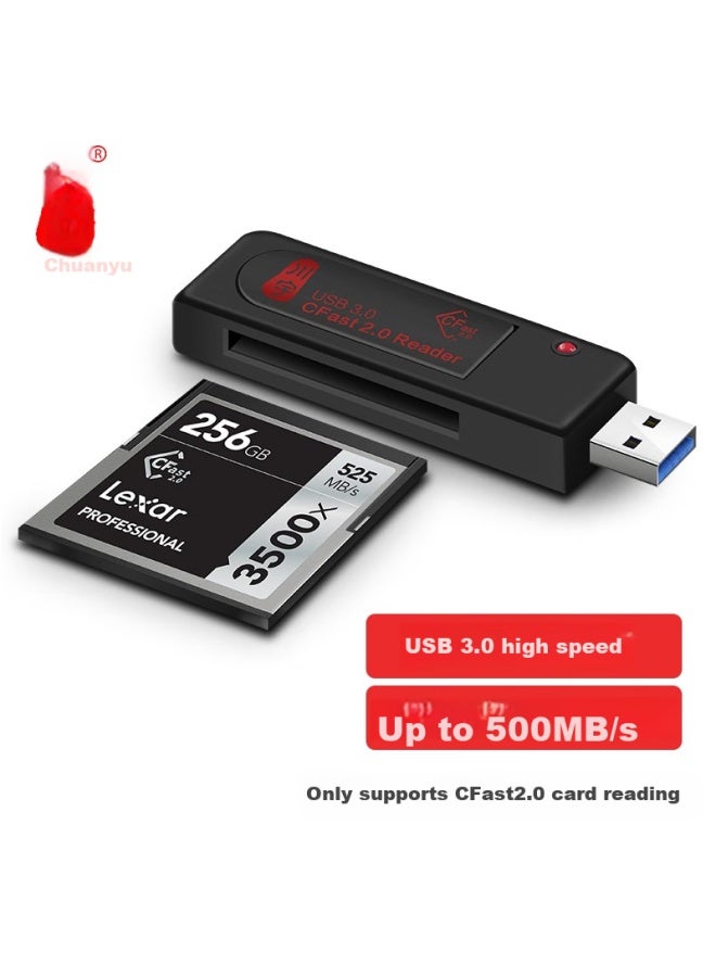 Chuanyu Usb3.0 High-speed Cfast 2.0 Card Reader For Canon 1dx/c300/xc10 Professional Dslr Camera Memory Card, C302 - Image 1