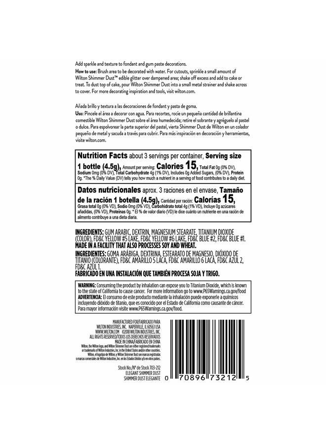 Wilton غبار لامع صالح للأكل، مجموعة من 3 - Image 4