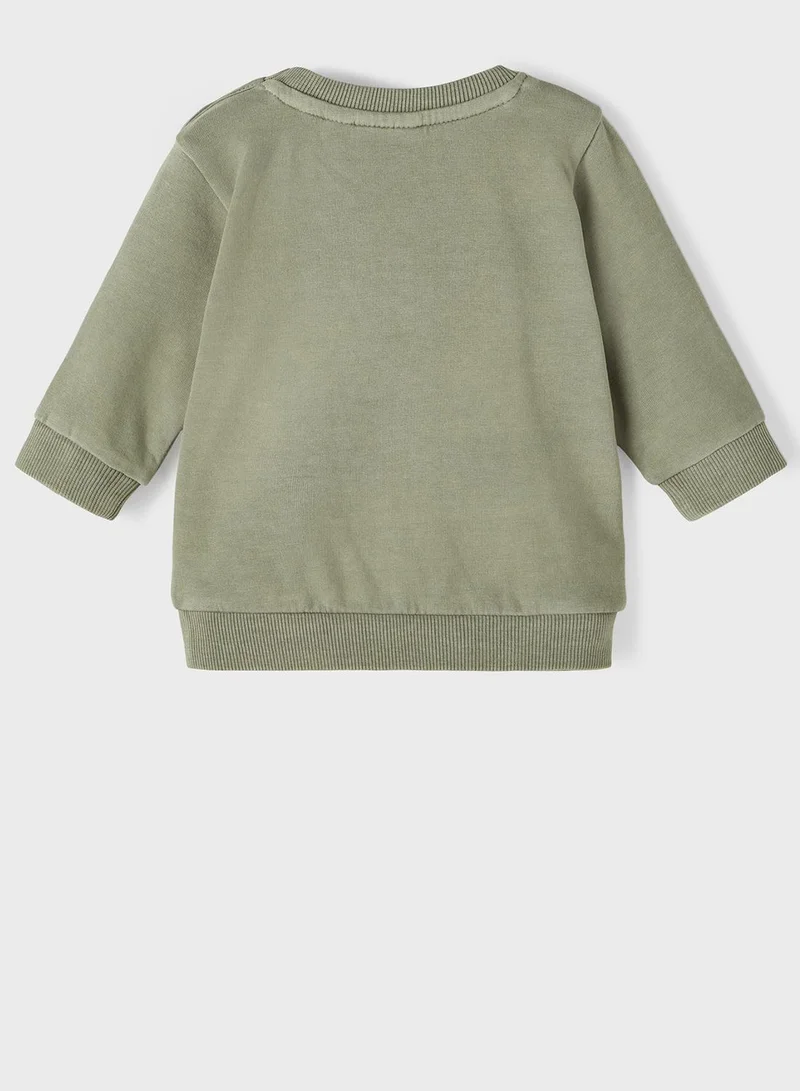 NAME IT Kids Text Print Sweatshirt