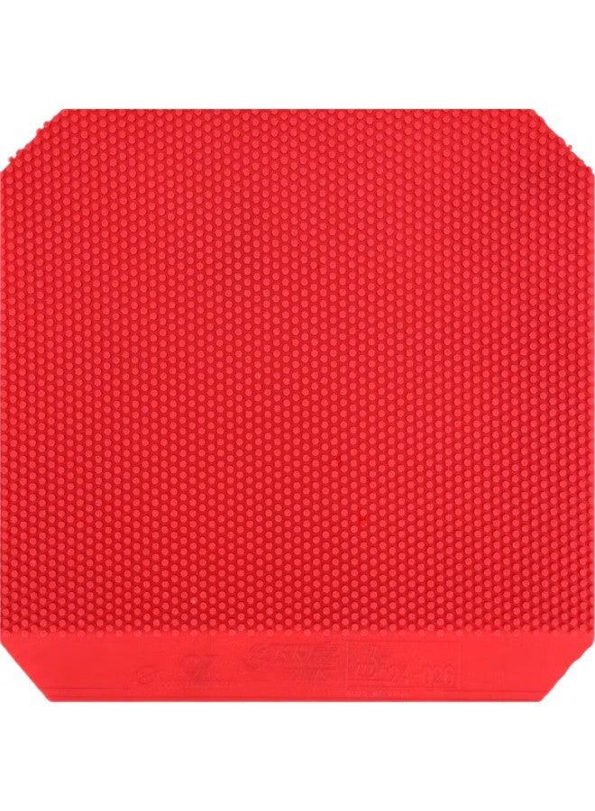 DHS Happiness Red Long Pips Table Tennis Rubber C7 C-7 Magician Red 1.0 - Image 3