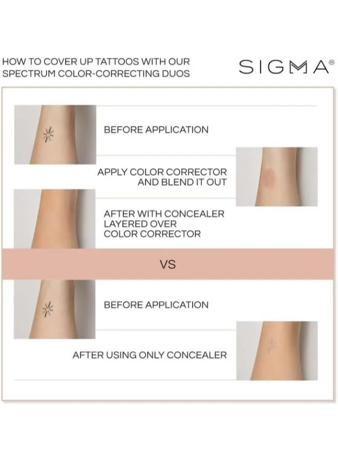 Sigma Beauty SPECTRUM COLOR CORRECTING DUO M-D