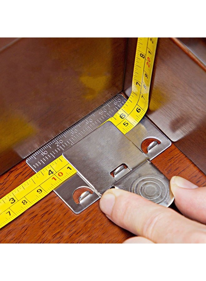 TAODAN Tape Measure Fixing Clip Measuring Tape Clip Precision Tape Measuring Tool Tape Measure Clamp Tool Measuring Matey Measure Tool - Image 5