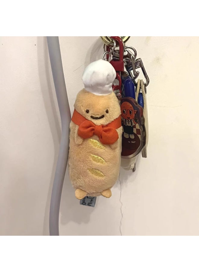 لعبة من القطيفة اللطيفة من Corner Creatures Scene Series Baguette Chef - اللون: مخلوق الزاوية - الارتفاع: حوالي 9 سم ارتفاع - Image 2