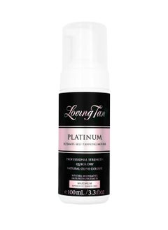Loving Tan Loving Tan Platinum Mousse, Dark - Streak Free, Natural Looking, Professional Strength Sunless Tanner - 5+ Self Tan Applications per Bottle, Cruelty Free, Naturally Derived DHA - 3.3 Fl Oz  - Image 1