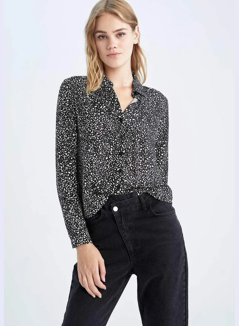 DeFacto Striped Woven Shirt