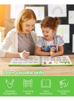 Coogam Learn To Write Workbook Numbers Letters Practicing Book Abc Alphabet Sight Words Handwriting Educational Montessori Toy For Home Classroom Kindergarten Preschool Kids  - Image 5