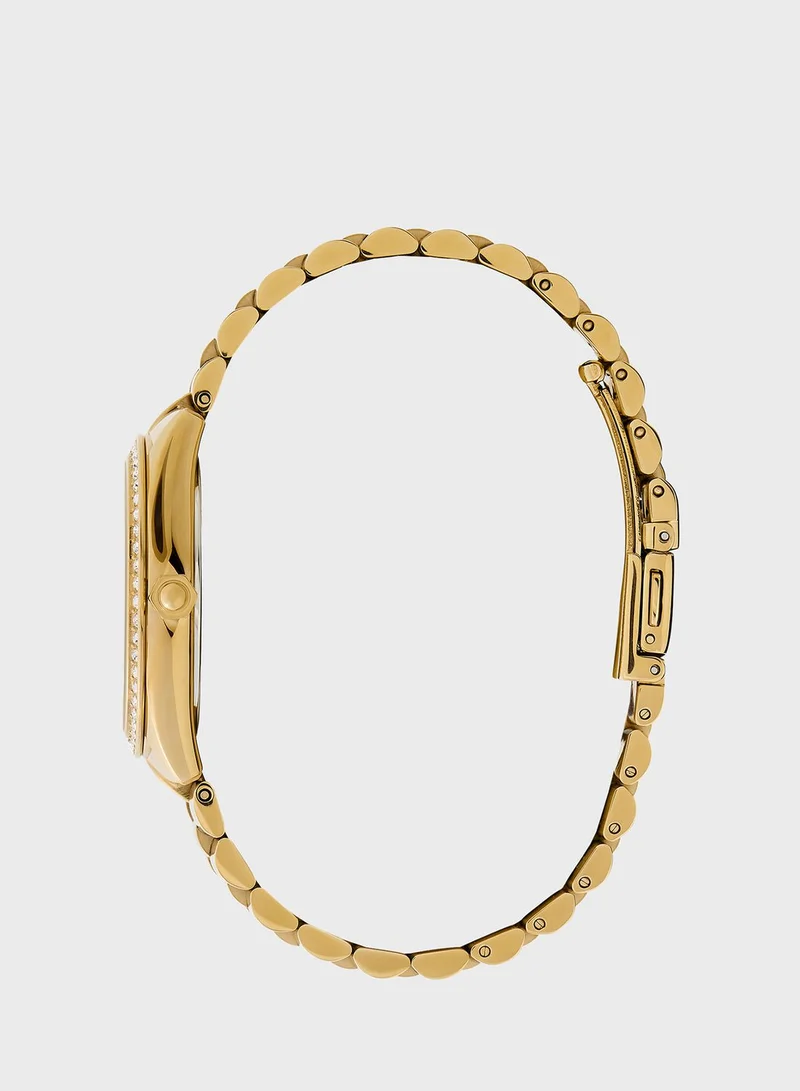OLIVIA BURTON Steel Strap Analog Watch