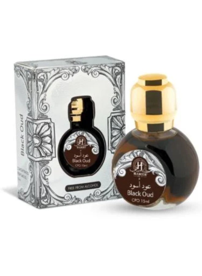 Black Oud Concentrated Perfume Oil – 15 ml (For Men)