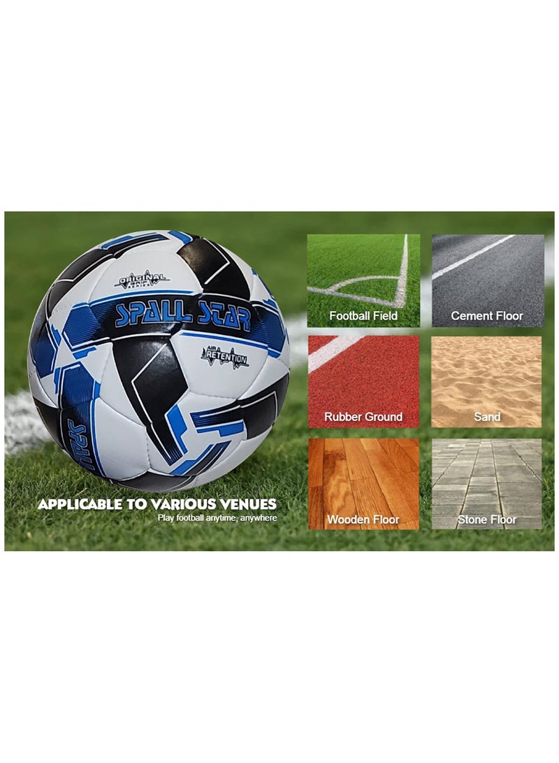 سبال كرة القدم كرة القدم لمباريات كأس العالم، أفضل كرة مقاومة للماء للاستخدام في الأماكن المغلقة/الخارجية للتدريب الاحترافي ومطابقة الرجال والنساء للشباب والكبار - Image 4