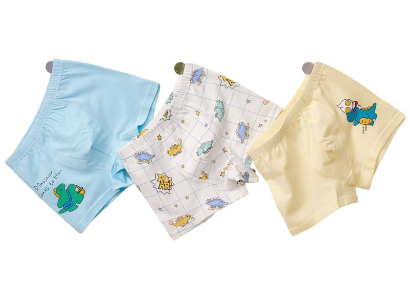 ASJAR Boys Cotton Underwear Soft Boyshorts Kids Boxer Briefs Multi Pattern (Pack of 4) (7-8 Y) - Image 2