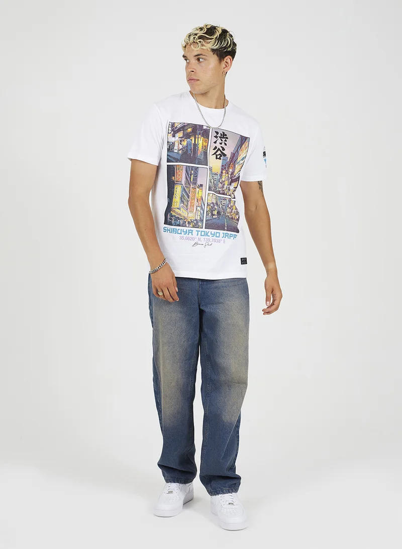 BRAVE SOUL Graphic Print T-Shirt