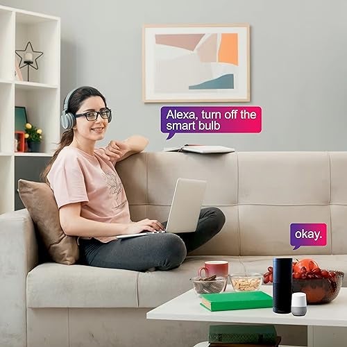 Home Mate HomeMate Wi-Fi RGB+CCT Smart LED Bulb | 9 Watt, Music Sync | Last State Memory | 16 Million Colors | Warm and Cool White | Compatible with Alexa, Google Assistant & Siri (Base B22) - Image 4