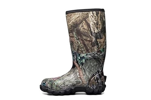Bogs Men's Classic High-M Waterproof Insulated Rain Boot, Mossy Oak, 13 D(M) US - Image 1