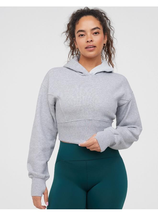 Aerie Offline By Throw-Back Cropped Sweatshirt - Image 1