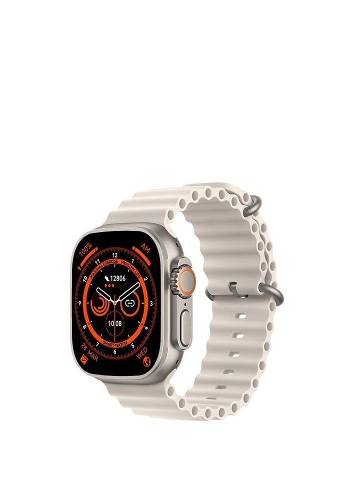 JOROBO - Series 8 T800 Ultra Smart watch with NFC and Wireless Charging 3pc - Multicolor - Image 1