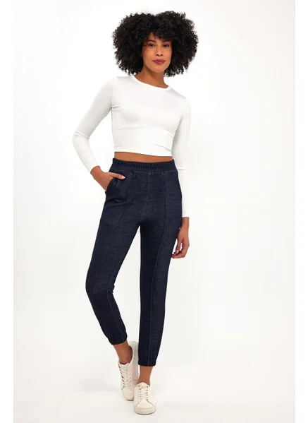 Alexander Gardi Elasticated Leg Leggings with Pockets (B23-12602)