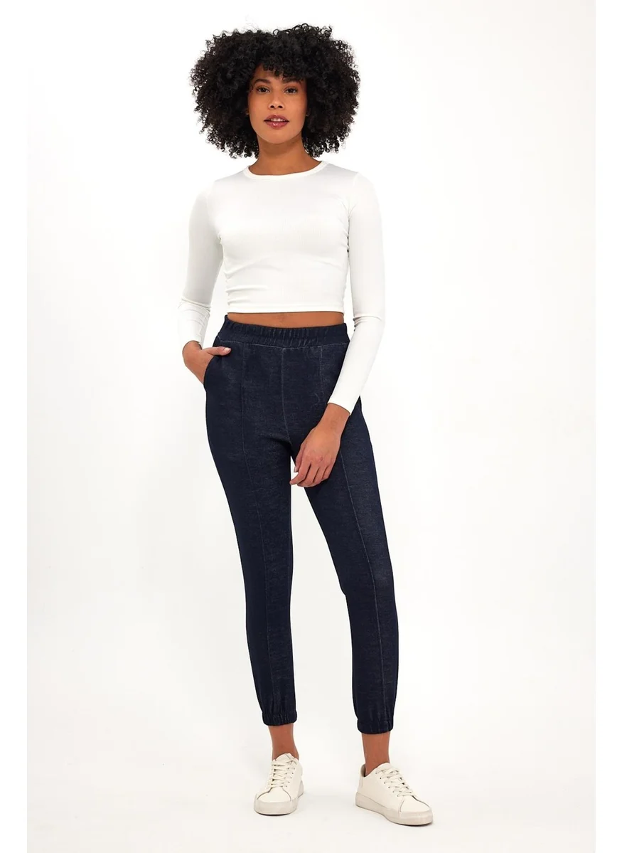 Alexander Gardi Elasticated Leg Leggings with Pockets (B23-12602)