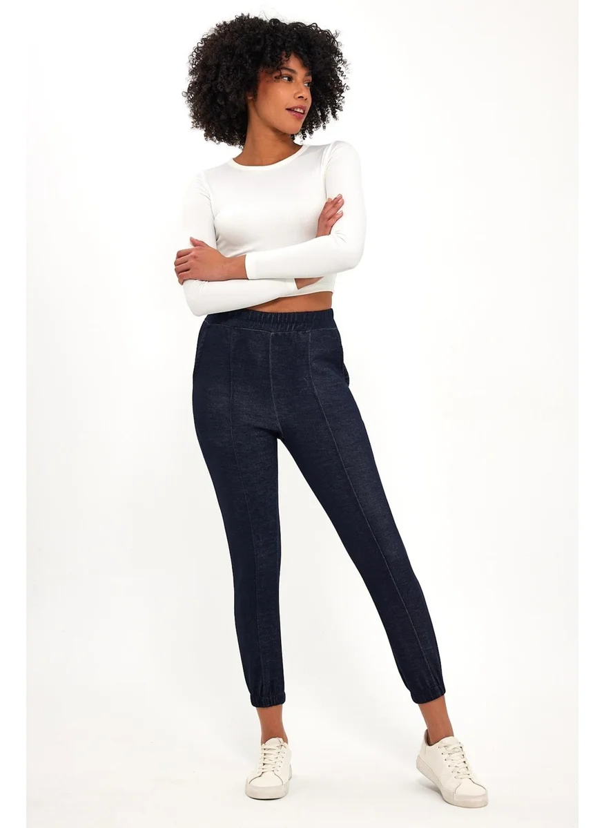 Alexander Gardi Elasticated Leg Leggings with Pockets (B23-12602)
