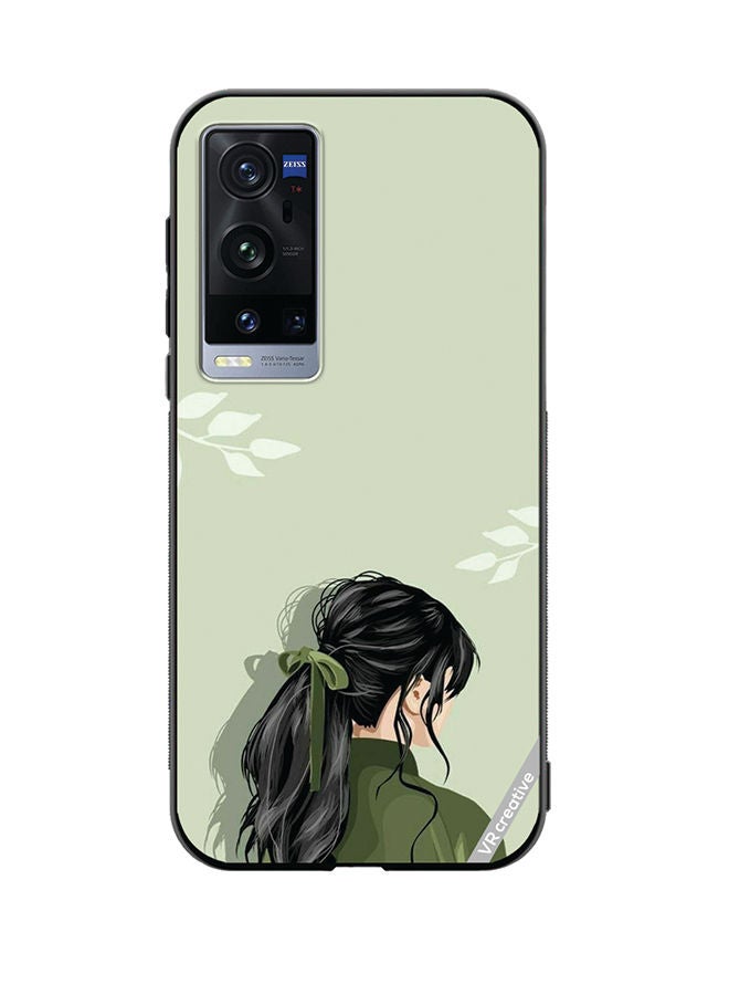 VR CREATIVE Protective Case Cover For Vivo X60 Pro Plus A Girl Design Multicolour - Image 1