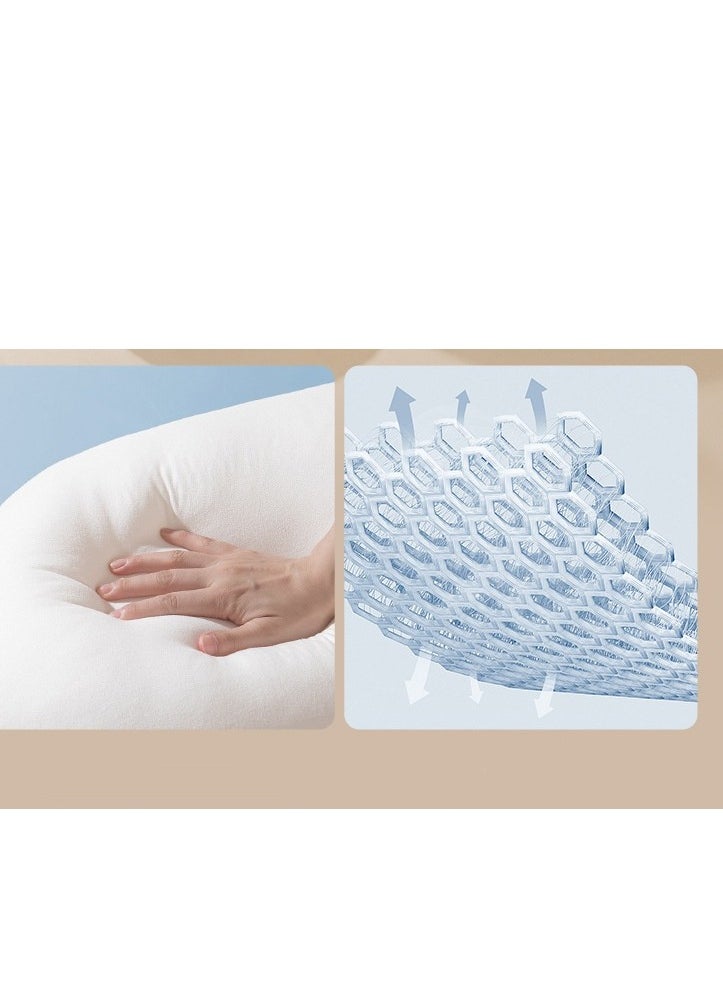 MIXDE Baby Nursery Pillow, Removeable Breastfeeding Pillows, Toddler Bedding, Babies Nest for Sleeping, Anti vomit Milk Headrest for Newborn and Infant, 15 Degree Incline, for Better Night's Sleep  - Image 3