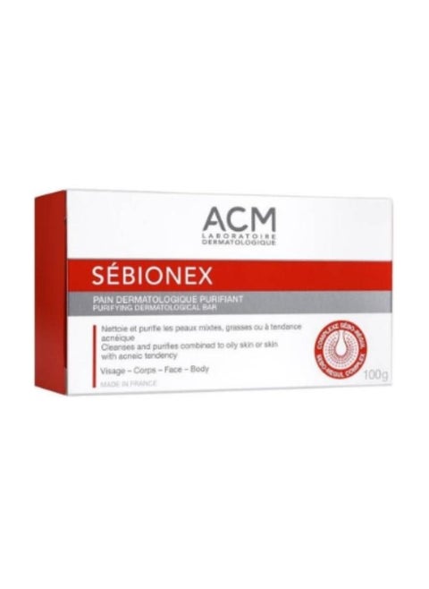 Laboratoire ACM Sebionex Gentle and Antiseptic Soap for the Skin 100 gm
