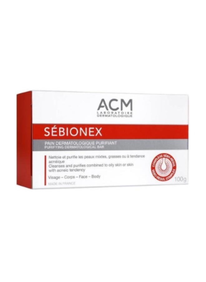 ACM Laboratoire dermatologique - Laboratoire ACM Sebionex Gentle and Antiseptic Soap for the Skin 100 gm - Image 1