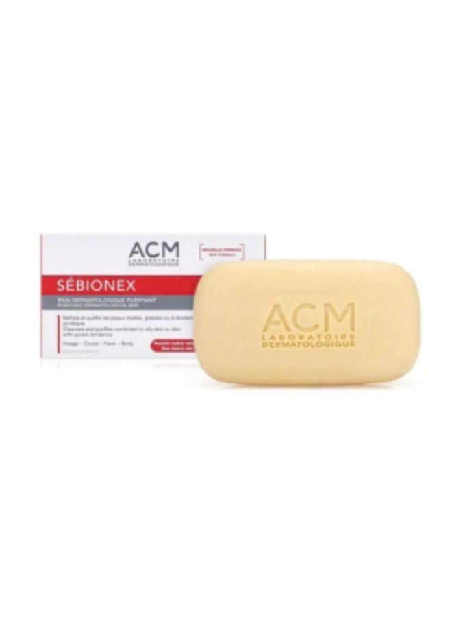 ACM Laboratoire dermatologique - Laboratoire ACM Sebionex Gentle and Antiseptic Soap for the Skin 100 gm - Image 1