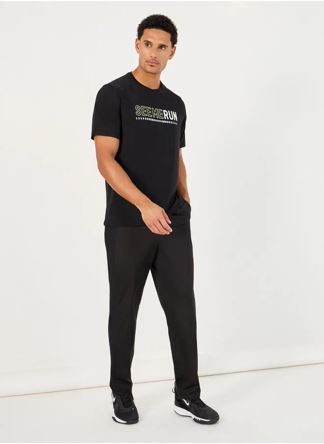 ستايلي Super Stretch Printed Training T-Shirt