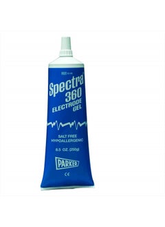 Spectra 360 Premium Electrode Gel for ECG, TENS, Monitoring, Pediatrics Soothing Gel Anti-Irritation 8.5 oz Tube - Each 